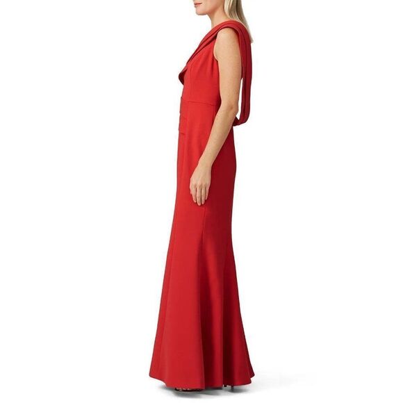 C/MEO COLLECTIVE One Shoulder Fragment Gown Size L - Picture 2 of 9